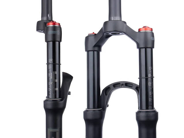 Повітряна вилка Bolany Solo Air 26' 32 FKA-004, хід 120mm, Lock-out, Rebound, Чорна - Фото 7