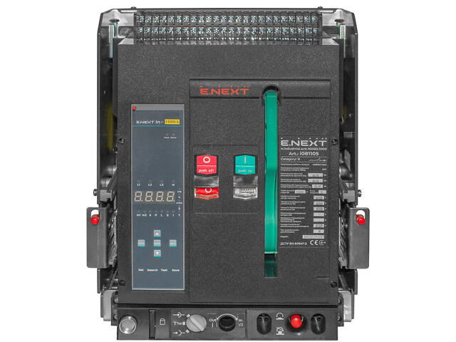 Воздушный автоматический выключатель 3Р 2500А 100кА выдвижной, мотор-привод [i081109] - Фото 2