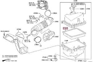 Воздушный фильтр двигателя 17801F0050