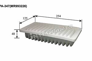 Повітряний фільтр двигуна IPA347