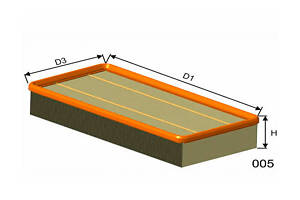 Воздушный фильтр двигателя P083
