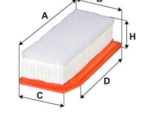 Повітряний фільтр двигуна WA9830