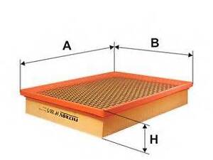 Фільтр повітряний FILTRON AP1885 на VAUXHALL VECTRA Mk II (C) універсал