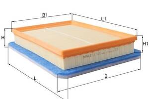 Повітряний фільтр Knecht LX1825