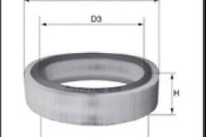 Повітряний фільтр Mecafilter EL3327