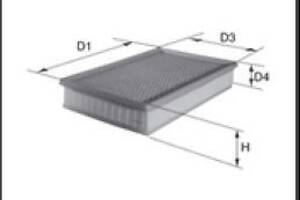 Повітряний фільтр Mecafilter ELP3715