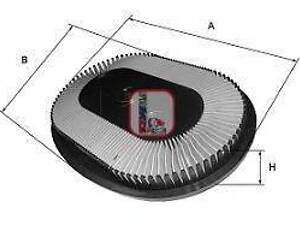 Воздушный фильтр SOFIMA S3210A на NISSAN PRIMERA (P10)