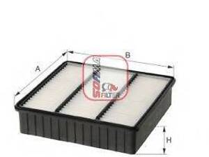 Воздушный фильтр SOFIMA S3533A на MITSUBISHI OUTLANDER II (CW_W, ZG, ZH)