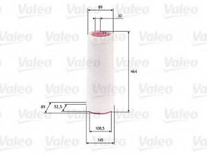 Повітряний фільтр VALEO 585625 на BMW 7 седан (E65, E66, E67)