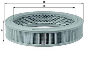 Воздушный фильтр VW KAEFER / CITROEN LNA / CITROEN VISA / CITROEN AXEL 1947-2003 г.