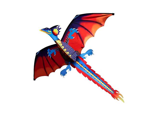 Повітряний змій Дракон 3D RESTEQ — яскравий кайт для активного відпочинку на природі - Фото 3