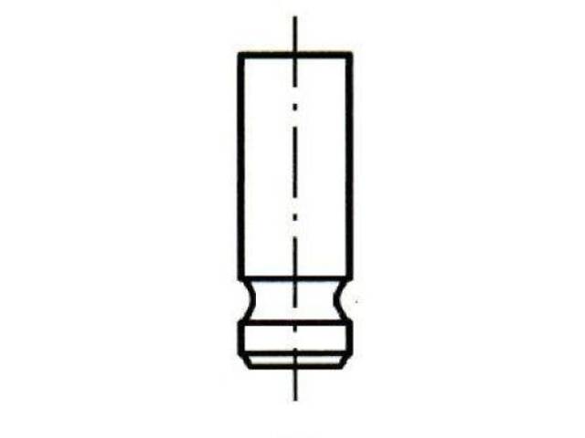 Впускной клапан MAZDA 6 (GG) / MAZDA 3 (BK) / MAZDA MPV (LW) 1997-2013 г.