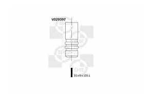 Впускной клапан V029397