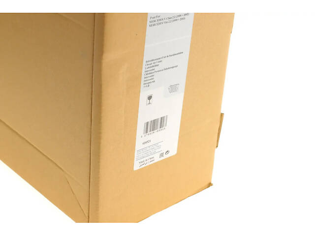 Впускний охолоджувач повітря Valeo 818590 Mercedes Vito, V-Class 6385012901, A6385012901 - Фото 2