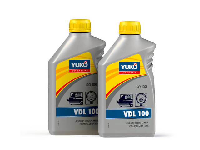 Всесезонное легкотекучее компрессорное масло YUKO VDL 100, 1л Для смазки компрессорного оборудования