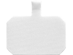 Вставка для шнурка широка White