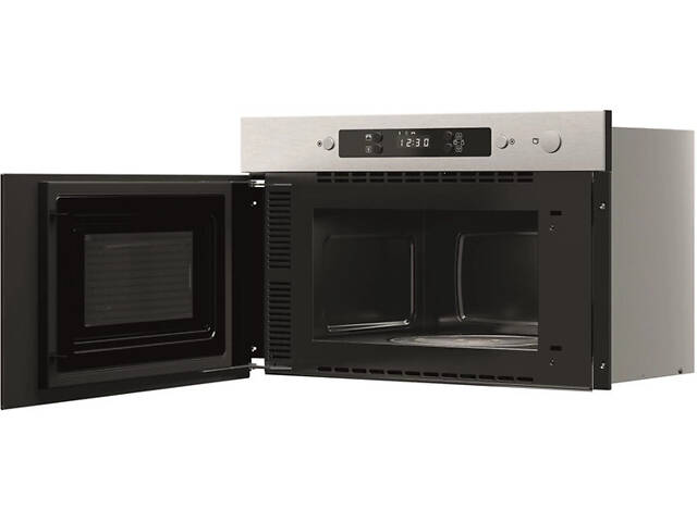 Вбудована мікрохвильова піч Whirlpool MBNA900X 22 л чорна - Фото 2