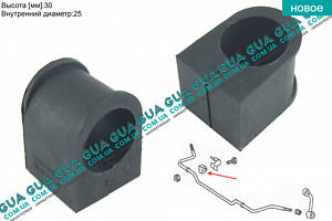 Втулка / подушка переднего стабилизатора D25 ( 1шт ) 1140600500 Mercedes / МЕРСЕДЕС SPRINTER 1995-2000 / СПРИНТЕР 95-00,