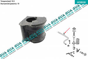 Втулка/подушка стабілізатора переднього D19 ( 1шт. ) R52531 VW/ВОЛЬКС ВАГЕН CADDY II 1995-2004/КАДДІ 2 95-04, Seat