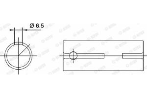 Втулка головки шатуна VW GOLF (1H1) / VW CADDY (14) / VW JETTA (16) 1974-2009 г.