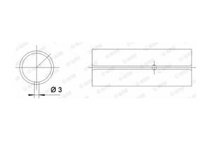 Втулка пальца поршня двигателя
