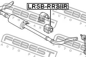 Втулка стабилизатора LAND ROVER RANGE ROVER SPORT (L320) 2005-2013 г.