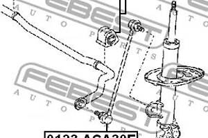 Втулка стабилизатора TOYOTA RAV 4 (_A4_) / TOYOTA AURIS (_E18_) 2005-2020 г.