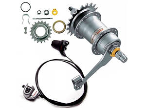 Втулка задняя Shimano Nexus Inter - 3 с комплектом SL-3S42E 1700 мм. 36 шп. (HUBR-Al-046)