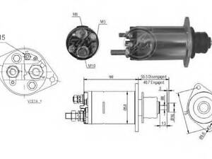 Втягуючі реле 12V, DR, 10453950, MB Trucks, CG333849 ERA ZM1817