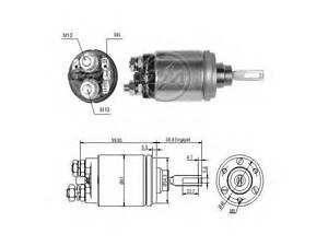 Втягуюче реле BO-12V CG137443 до 0001354.., 12V ERA ZM742