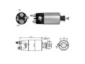 Втягуючі реле MI 24V CG237102 до CS1325,CS1348,CS1386 (болт M8) ERA ZM1897