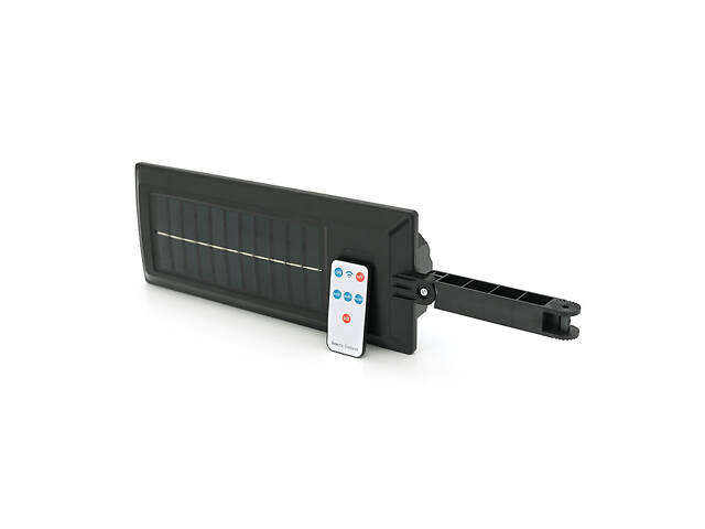 Вуличний ліхтар SL-182 на сонячній батареї з пультом, 3 режими, вбудований акумулятор 2400mAh, Solar panel - Фото 2