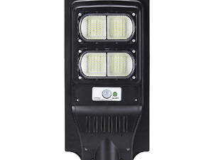 Вуличний ліхтар Vargo з сонячною батареєю на стовп 2VPP, 1 режим, корпус-міцний пластик, 80W, 6500K, 3600Lm,