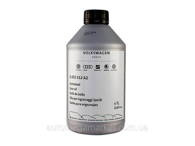 VW AUDI GEAR OIL (G055512A2) 1Lx6, VAG