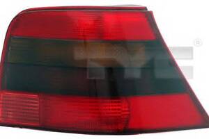 VW GOLF прав. cerno червоний зад. ліхтарь (- патрон ) TYC 110253012 на VW GOLF Mk IV (1J1)