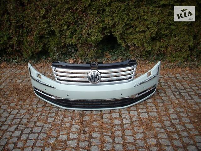 VW PHAETON LIFT FRONT РЕШІТКА ПЕРЕДНЬОГО БАМПЕРА ЗАМІНА W12