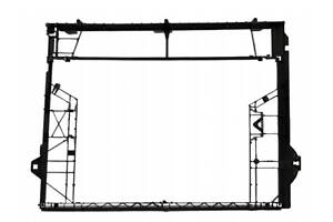 VW TOUAREG 13 - ПАНЕЛІ ПІДСИЛЕННЯ, РАМА РАДІАТОРА