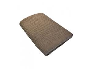 Вязаный плед Шато Прованс Коричневый 90х130 см (3023)