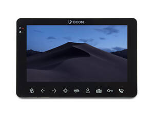 Видеодомофон 7' BCOM BD-780FHD Black с детектором движения и записью видео