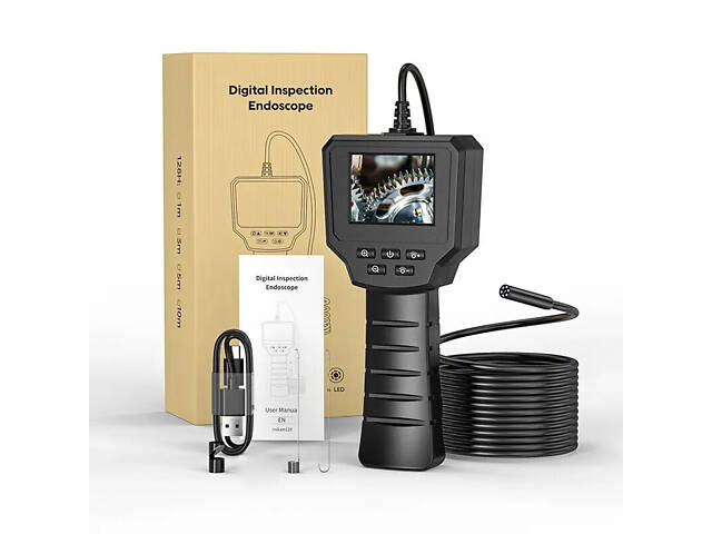 Відеоендоскоп, 2.4', 2Mp, 1920x1080, 5м. Прилад для дослідження важкодоступних місць - Фото 10