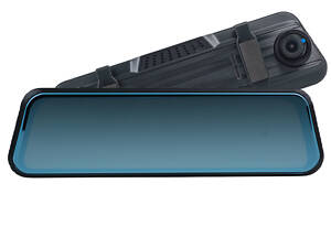 Відеореєстратор дзеркало з камерою заднього виду Touch Screen Super FULL HD парктронік Vechicle Blackbox DVR