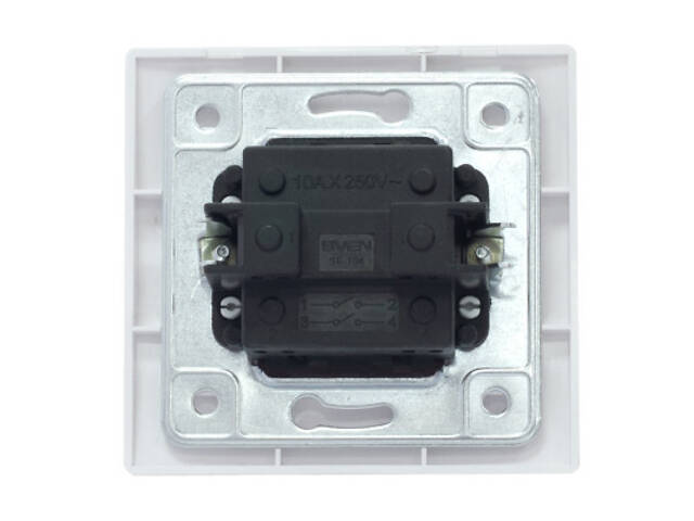 Вимикач Sven SE-104 white (7100077) - Фото 4