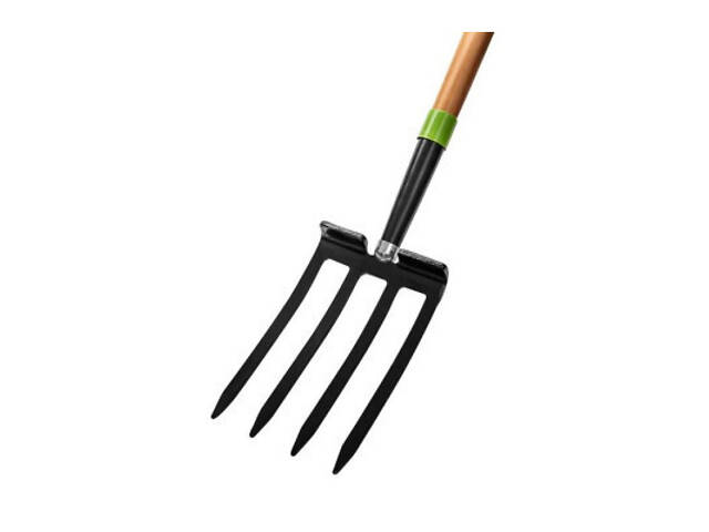 Вила Verto для копання, руків'ятка дерев'яна D-подібна, 127см. (15G041) - Фото 7
