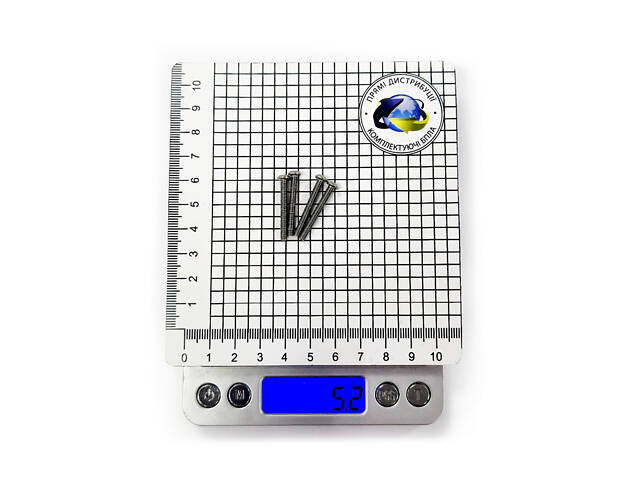 Винт стальной M3x25мм A2 / ISO 7380 - Фото 1