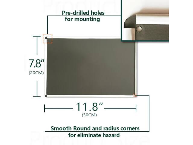 Винтажная металлическая табличка No Smoking RESTEQ 30х20см, Вывеска для декора No Smoking - Фото 5