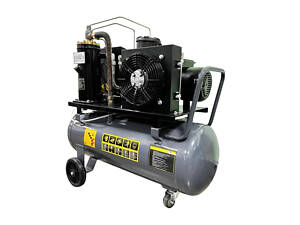 Гвинтовий повітряний компресор GTM DLG3V 230 масляний : 100л, 3 кВт, 350 л/хв