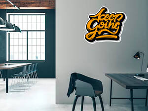 Вінілова інтер'єрна наклейка Кавун Keep Going 60 х 70 см (НС000959)