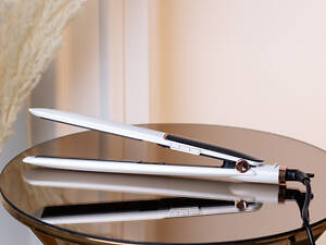 Выпрямитель для волос керамический с ЖК дисплеем, стайлер для выравнивания волос и завивки VGR V-515 Белый