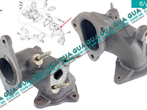 Выпускной патрубок турбины ( колено / фланец ) 8200961764 Renault / РЕНО KANGOO 2009- / КАНГУ 09-, Renault / РЕНО GRAND