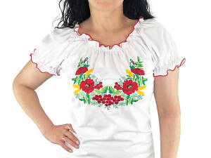 Вишиванка жіноча Модельєр 30839 46 Білий (16621)